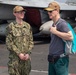 USS Ronald Reagan (CVN 76) hosts Republic of Philippines US embassy staff members during a scheduled port visit to Manila, Philippines