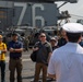 USS Ronald Reagan (CVN 76) hosts Republic of Philippines US embassy staff members during a scheduled port visit to Manila, Philippines