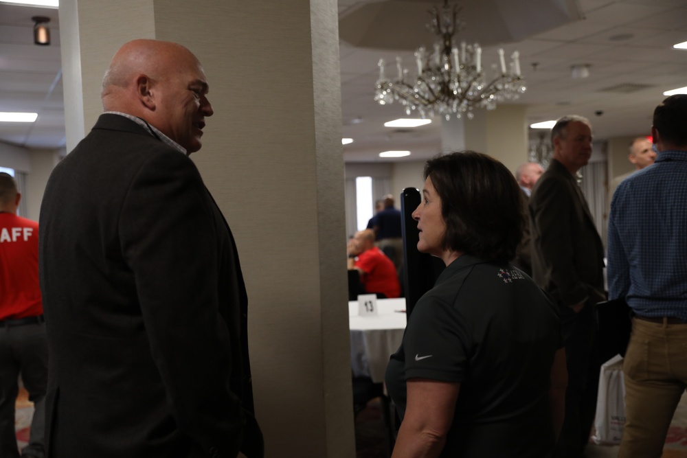 Senior Leaders mentor tables at PNGAS