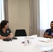 Senior Leaders mentor tables at PNGAS