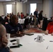 Senior Leaders mentor tables at PNGAS