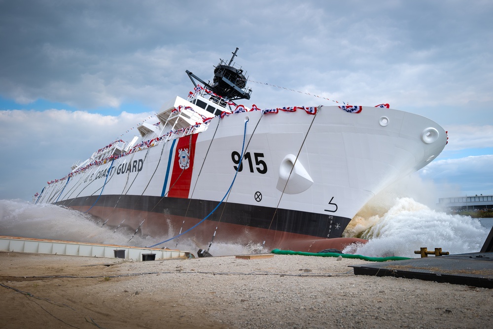 Coast Guard Cutter Argus christening ceremony in Panama City, Florida