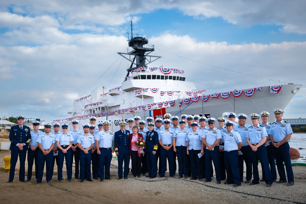 Coast Guard Cutter Argus christening ceremony in Panama City, Florida