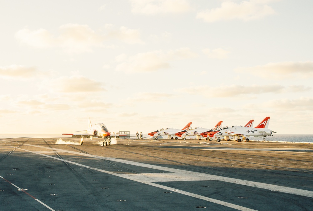 Golden Hour: George Washington Supports Training Air Wing One