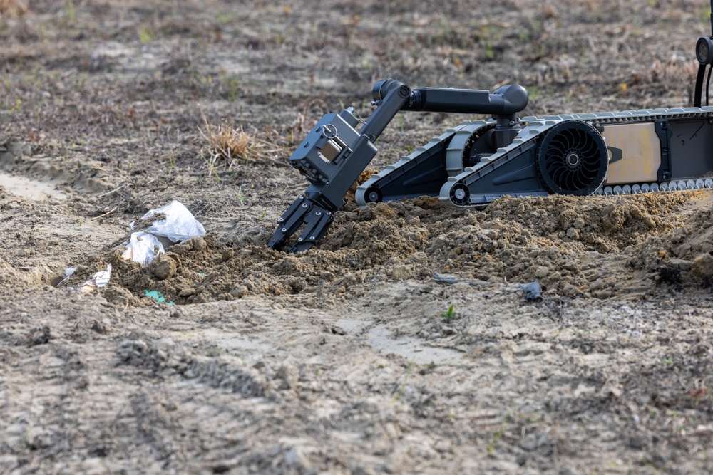 Explosive Ordnance Disposal training
