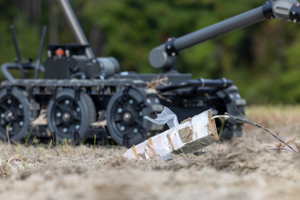 Explosive Ordnance Disposal training