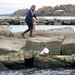 Ashtabula Harbor Buoy Installation