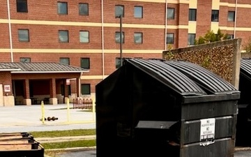 Fort Gregg-Adams EMD: Put trash in its proper place