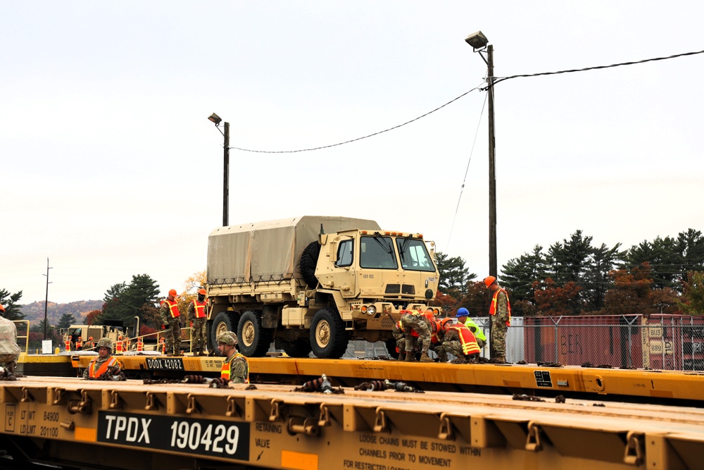 Twenty students train in October session of Unit Movement Officer Deployment Planning Course at Fort McCoy