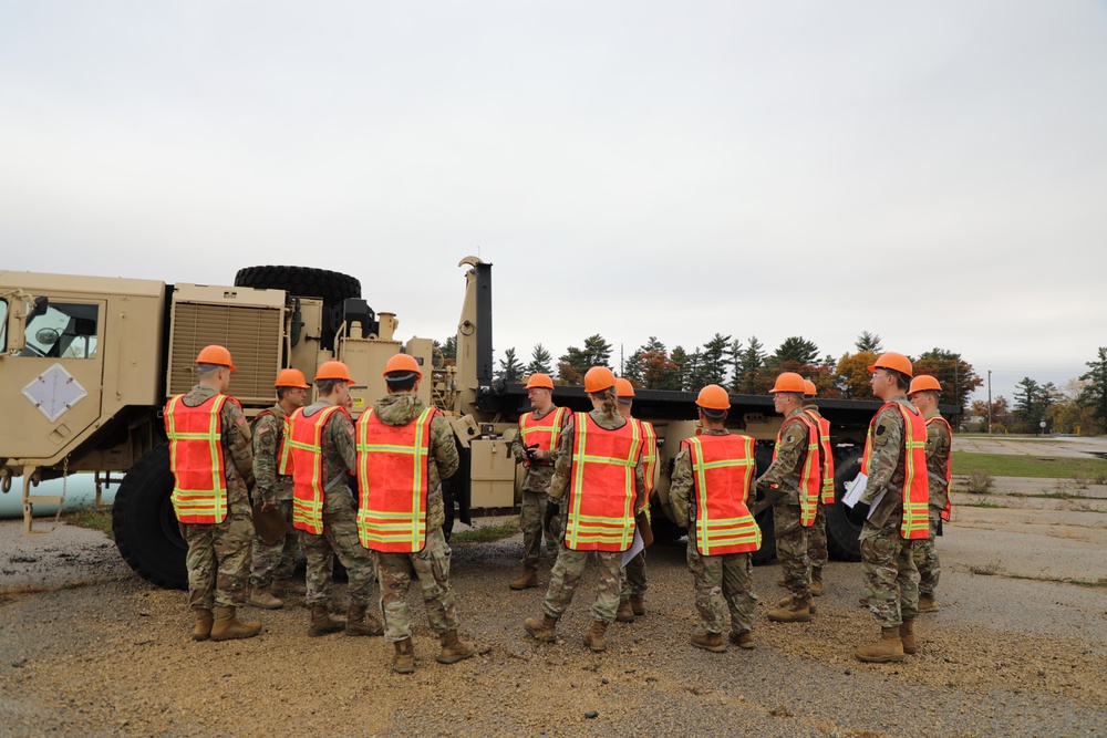Twenty students train in October session of Unit Movement Officer Deployment Planning Course at Fort McCoy