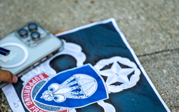 Sgt. Gil Paints ADSB Logo