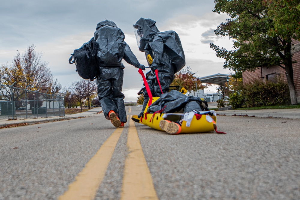 EXERCISE, EXERCISE, EXERCISE! Idaho's Civil Support Team trains in HAZMAT response