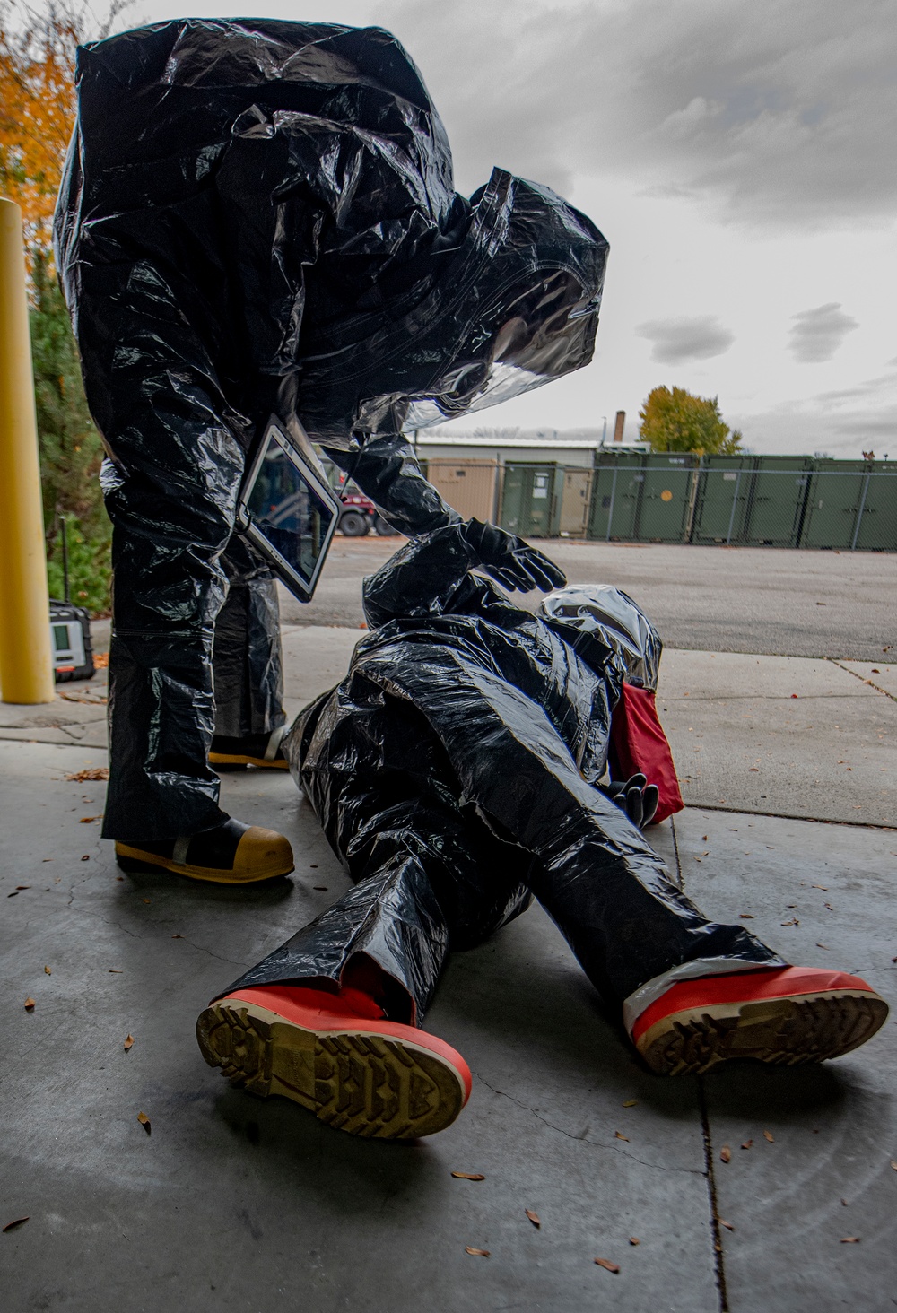 EXERCISE, EXERCISE, EXERCISE! Idaho's Civil Support Team trains in HAZMAT response