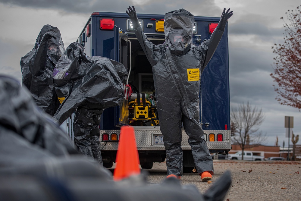 EXERCISE, EXERCISE, EXERCISE! Idaho's Civil Support Team trains in HAZMAT response