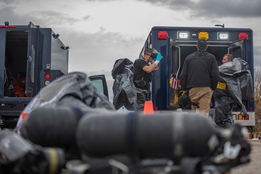 EXERCISE, EXERCISE, EXERCISE! Idaho's Civil Support Team trains in HAZMAT response