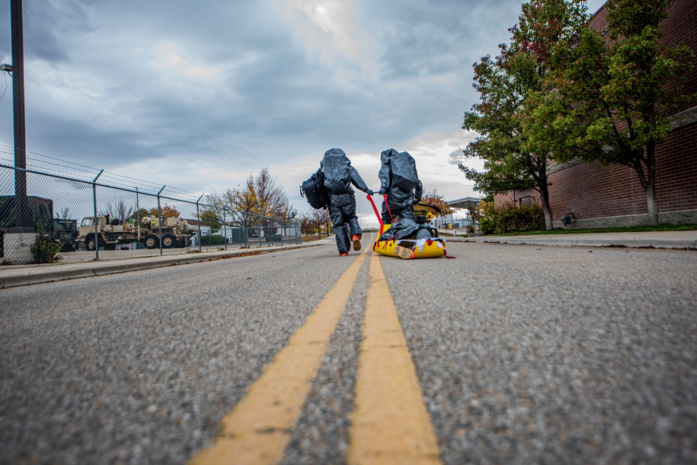 EXERCISE, EXERCISE, EXERCISE! Idaho's Civil Support Team trains in HAZMAT response