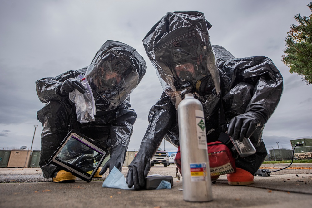 EXERCISE, EXERCISE, EXERCISE! Idaho's Civil Support Team trains in HAZMAT response