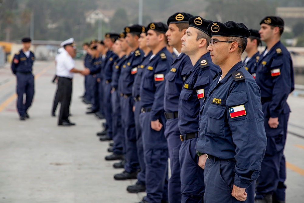 Chilean Navy Vice Admiral Visits San Diego