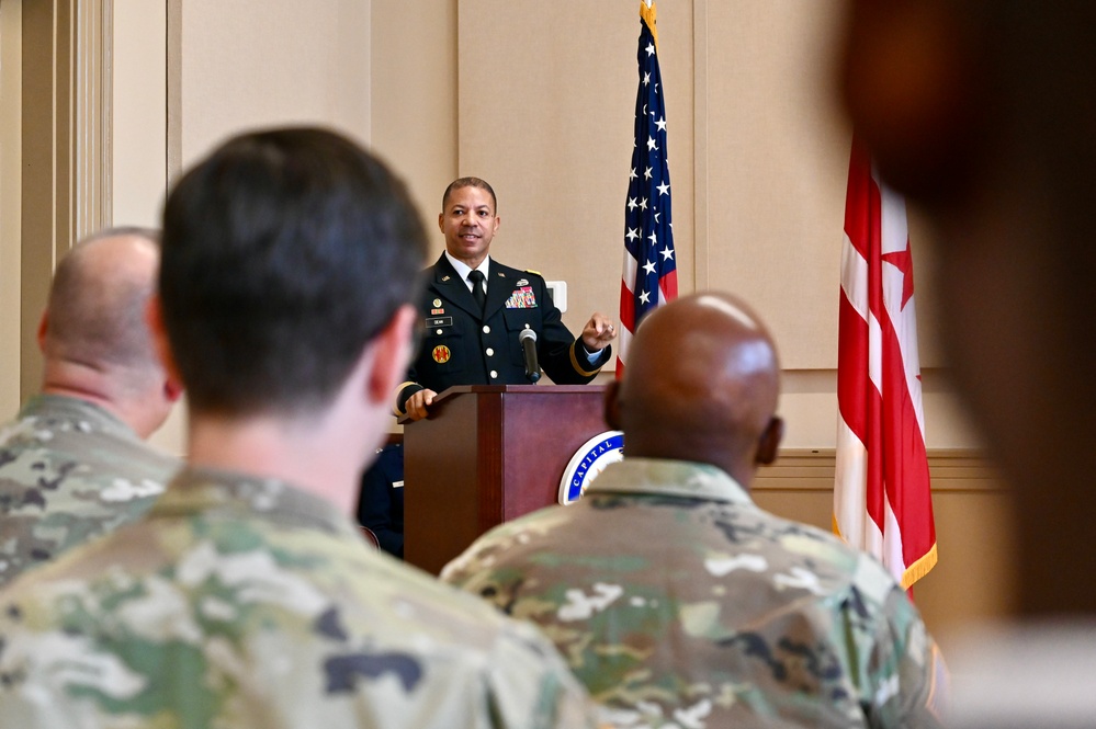 Promotion Ceremony in honor of Lt. Col. Robert L. Walquist, Jr.