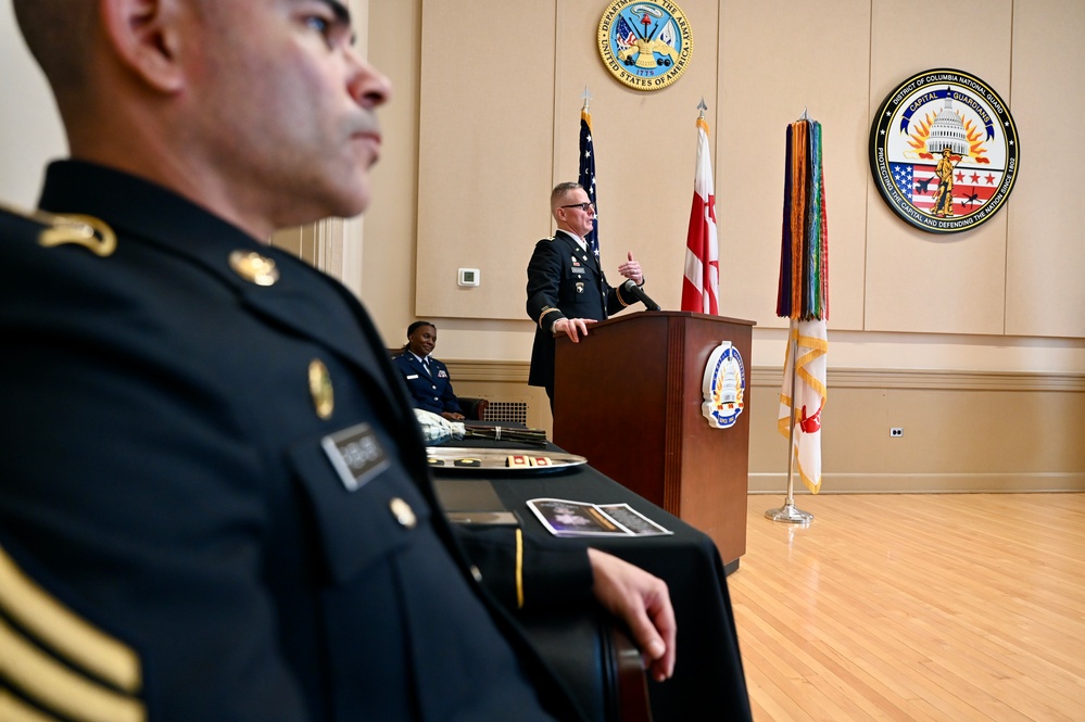 Promotion Ceremony in honor of Lt. Col. Robert L. Walquist, Jr.