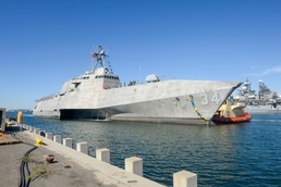 USS Augusta (LCS 34) Arrives at Homeport in San Diego