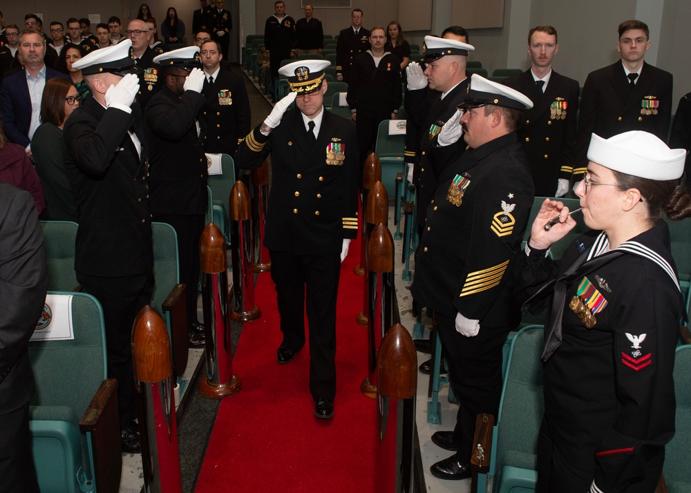 USS Key West Holds Change of Command Ceremony