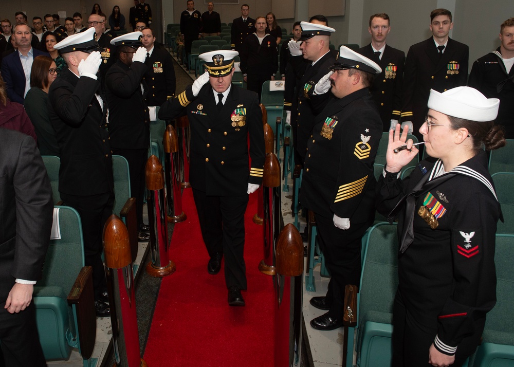 USS Key West Holds Change of Command Ceremony