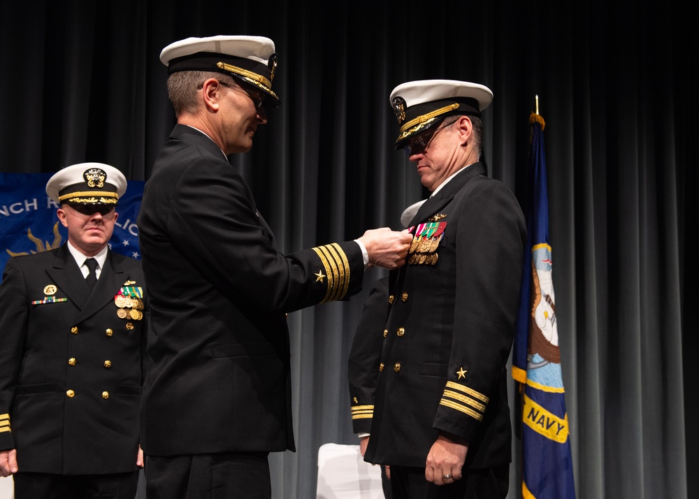 USS Key West Holds Change of Command Ceremony