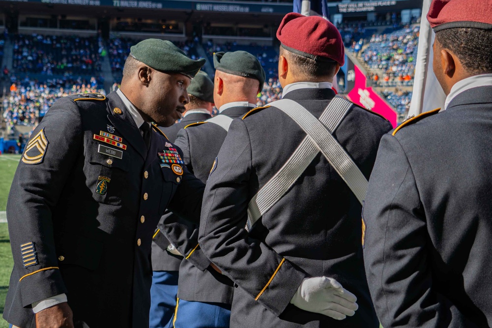 1st Special Forces Group (Airborne) color guard