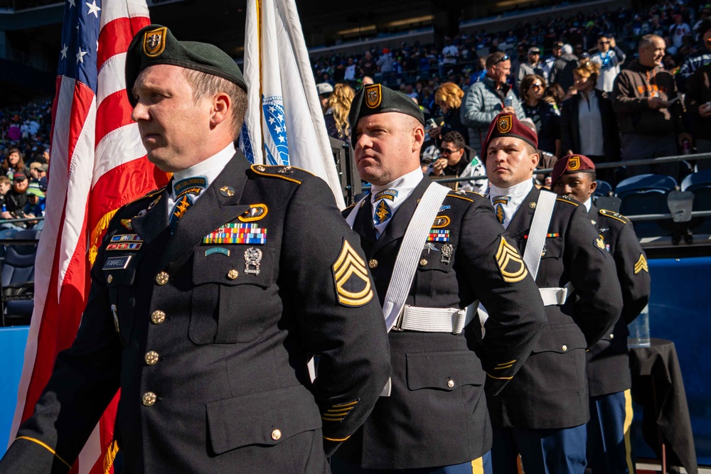 1st Special Forces Group (Airborne) color guard