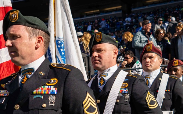 1st Special Forces Group (Airborne) color guard