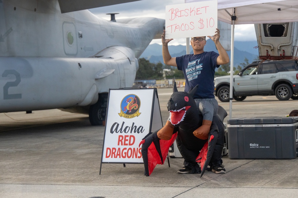 Trunk or Treat at the VMM-268 Hangar