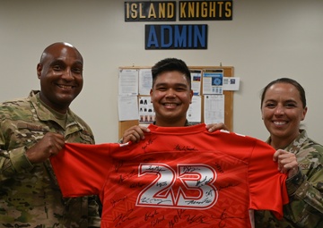 Linebacker of the Week: Petty Officer 1st Class GavinChristian Pere