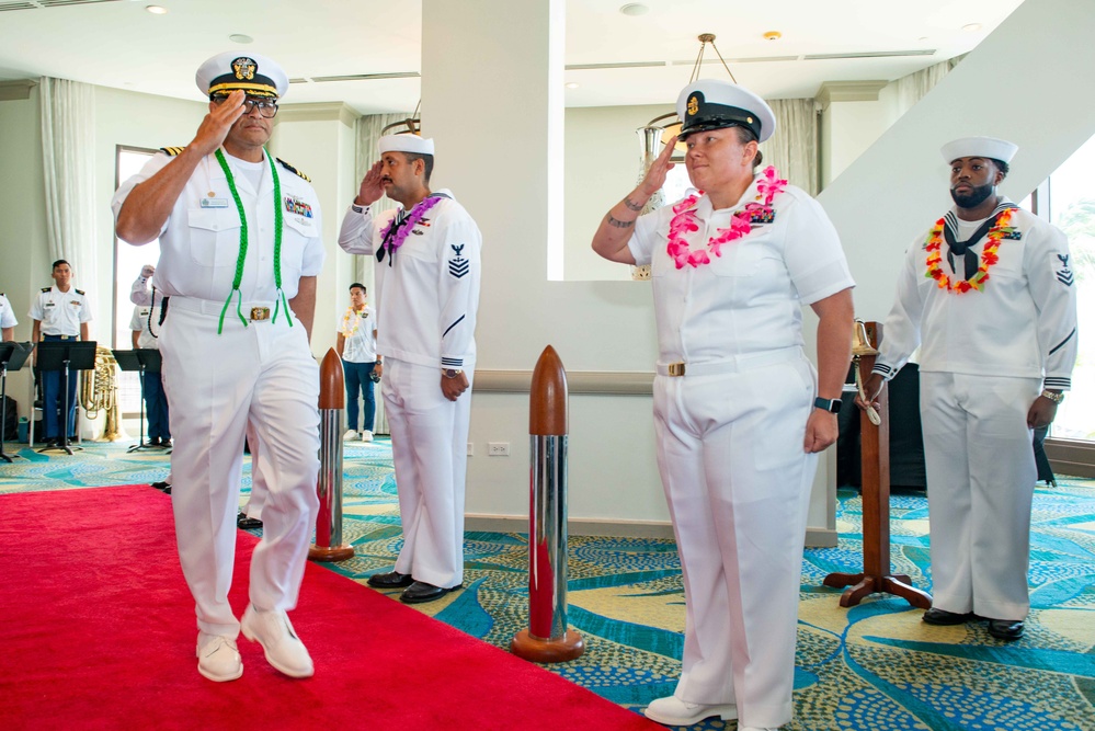 NAWMU-1 Holds Change of Command Ceremony