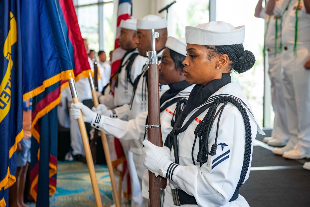 NAWMU-1 Holds Change of Command Ceremony