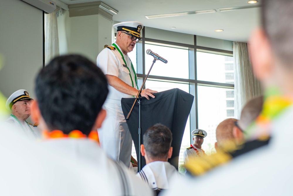 NAWMU-1 Holds Change of Command Ceremony