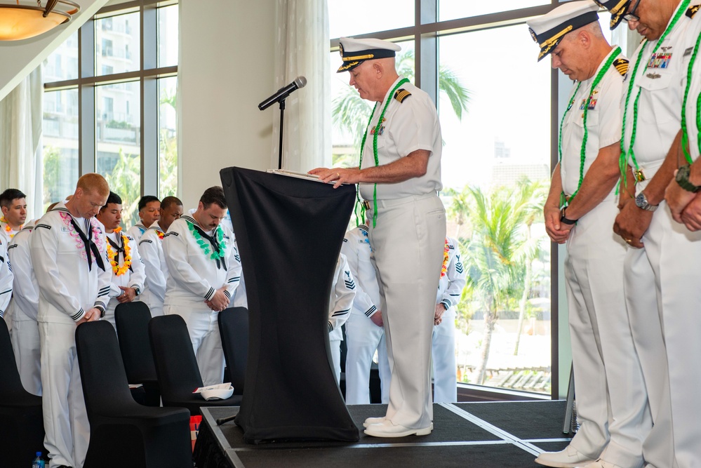 NAWMU-1 Holds Change of Command Ceremony