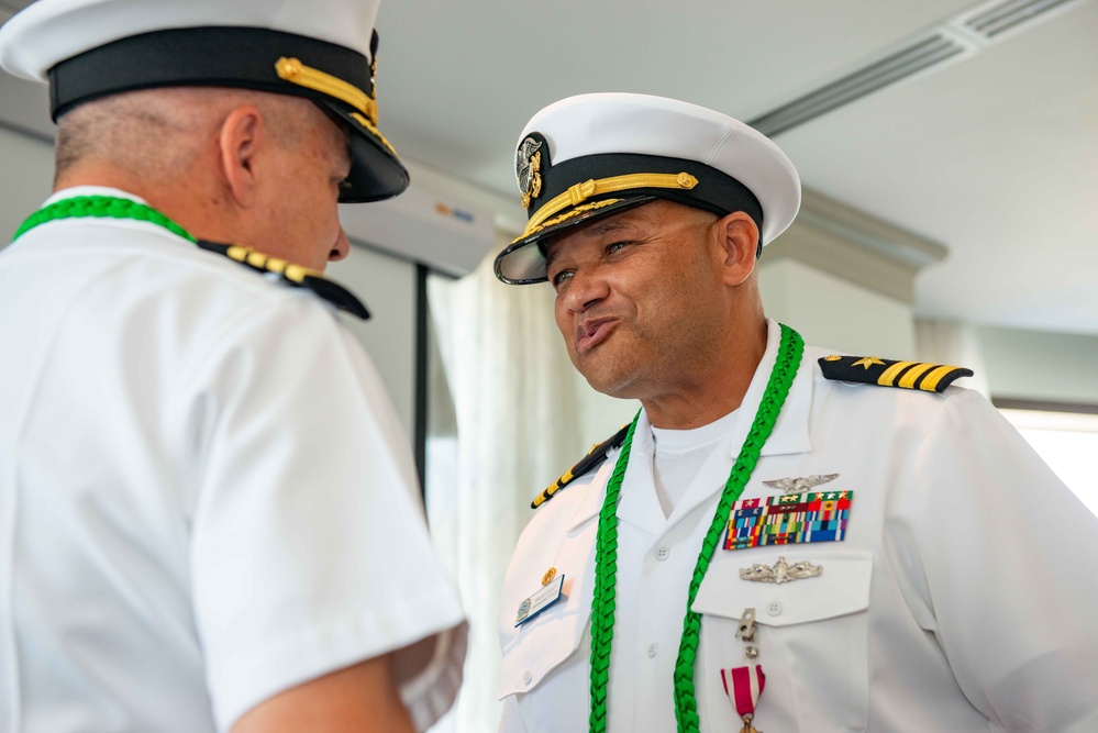 NAWMU-1 Holds Change of Command Ceremony