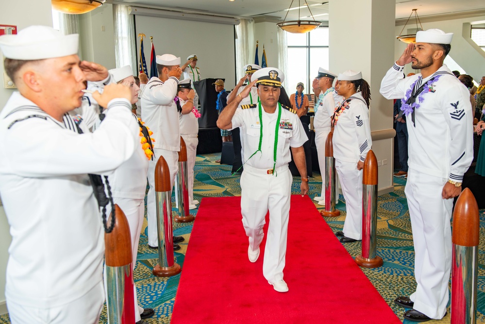 NAWMU-1 Holds Change of Command Ceremony
