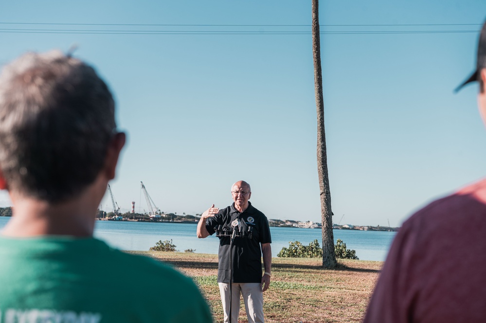 Continued restoration to Pearl Harbor bike path