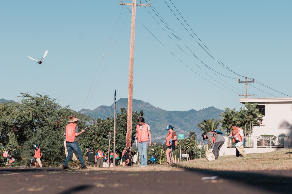 Continued restoration to Pearl Harbor bike path