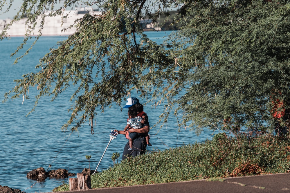 Continued restoration to Pearl Harbor bike path