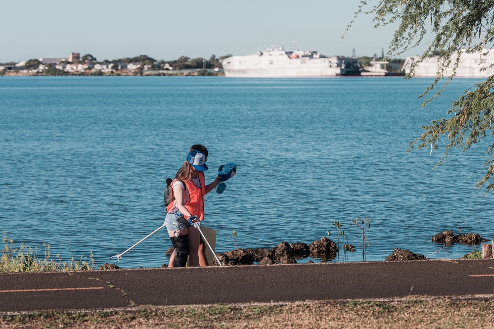 Continued restoration to Pearl Harbor bike path