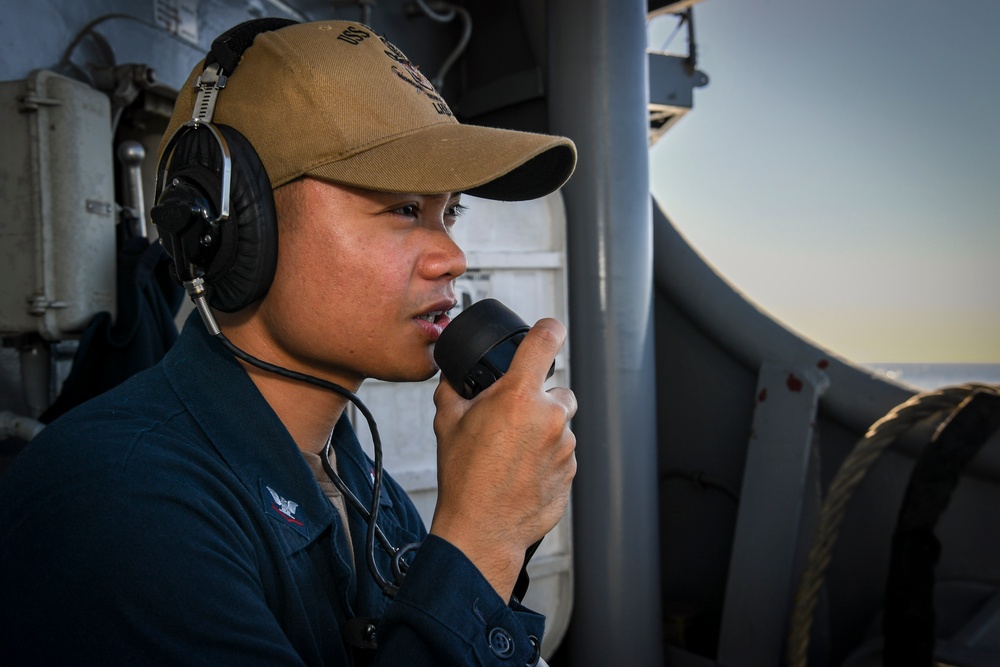 Boxer Boatswain’s Mate at Work