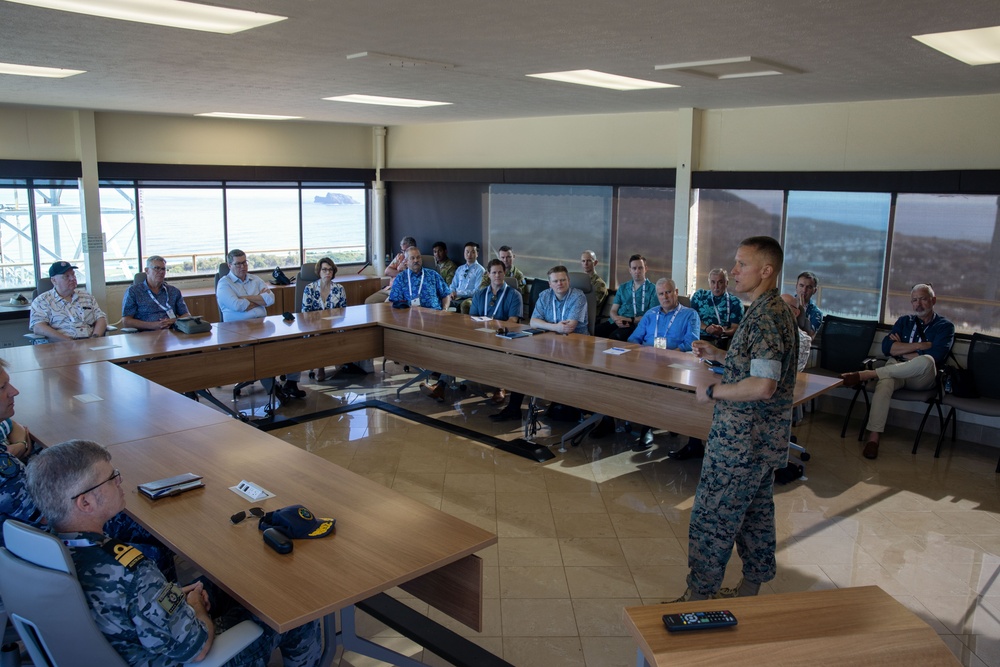 Partners From Down Under: Australian American Leadership Dialogue delegates visit MCBH