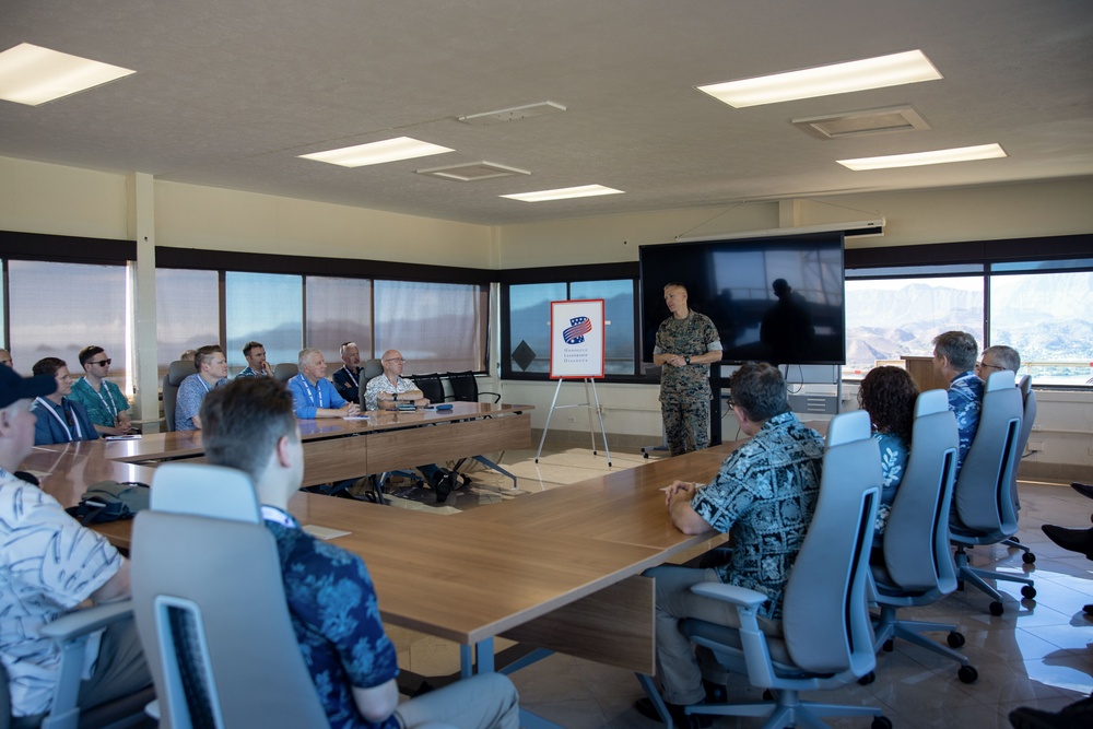 Partners From Down Under: Australian American Leadership Dialogue delegates visit MCBH