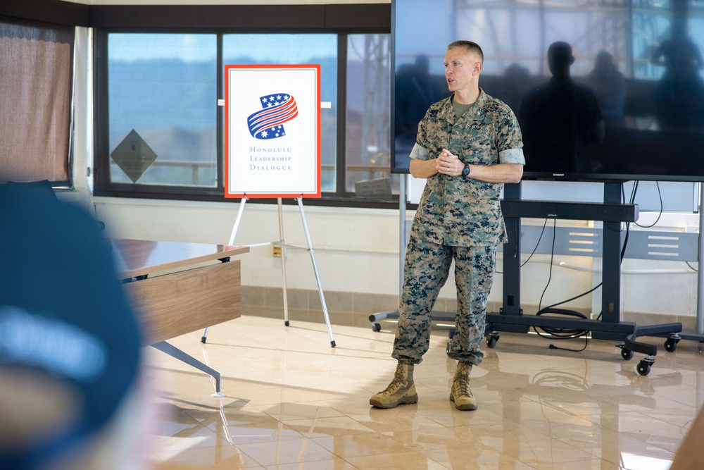 Partners From Down Under: Australian American Leadership Dialogue delegates visit MCBH