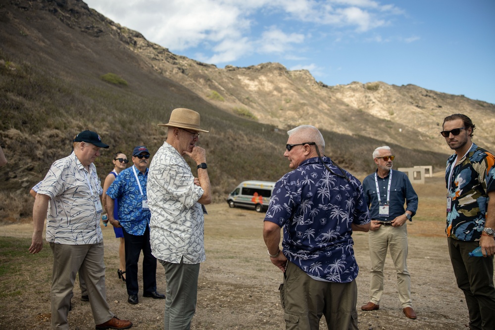 Partners From Down Under: Australian American Leadership Dialogue delegates visit MCBH