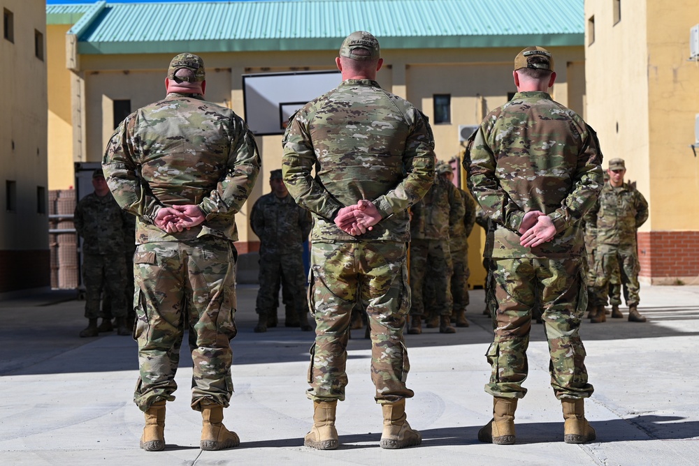 11th Missile Defense Battery Change of Responsibility Ceremony