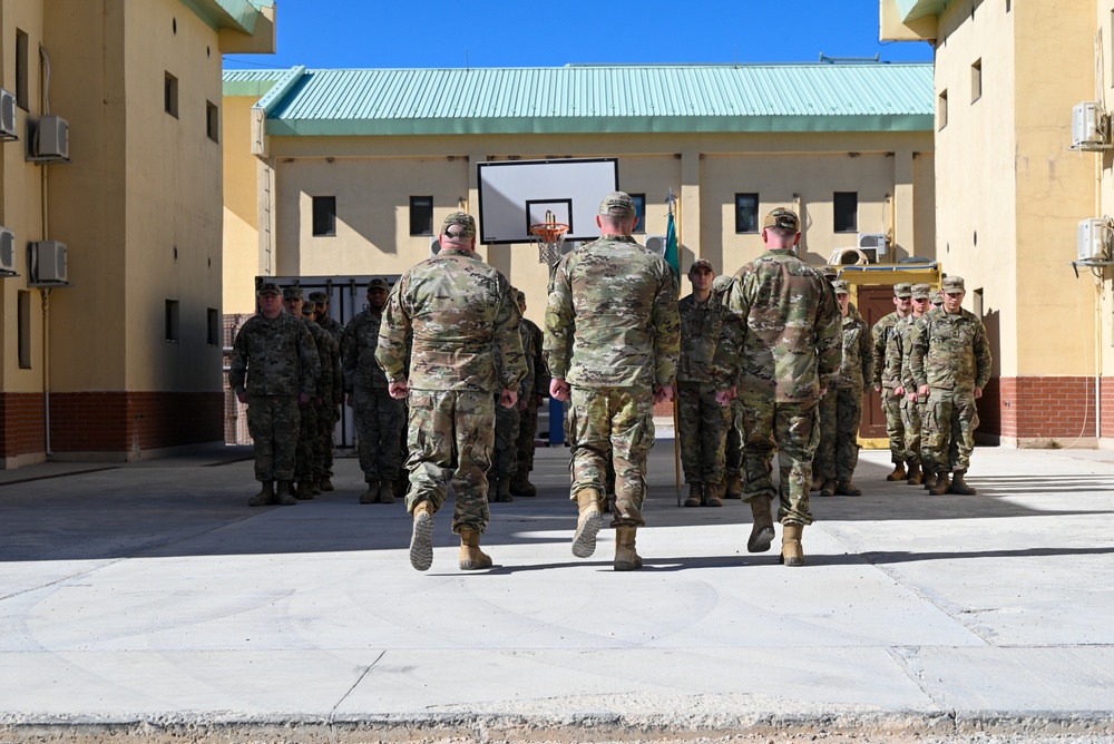 11th Missile Defense Battery Change of Responsibility Ceremony